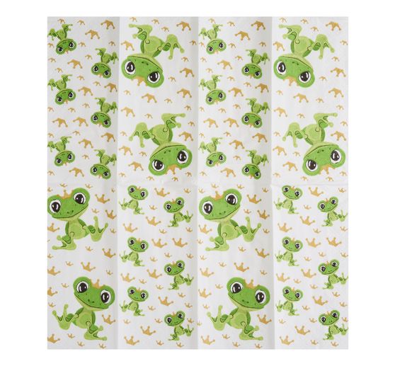 Papieren zakdoeken "Frog Prince"