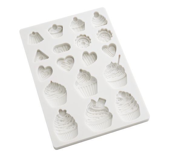 Siliconen gietvorm "Coffee and Chocolate - Sweets"