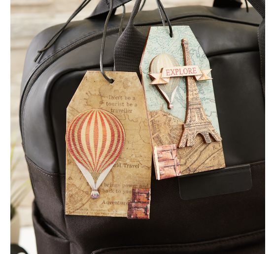 Lasercut motief "Around the World"