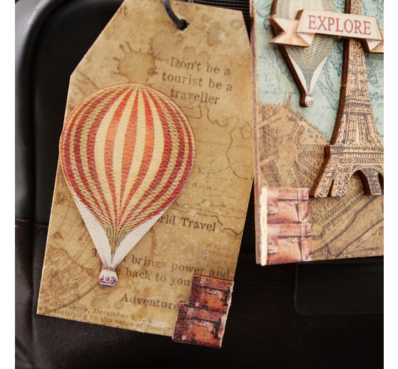 Lasercut motief "Around the World"