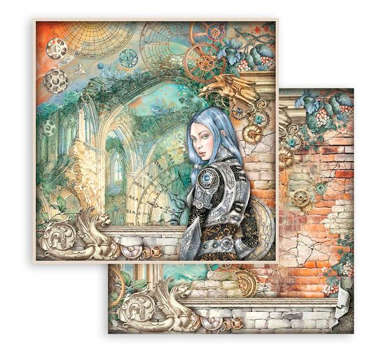 Scrapbook blok "Fantasy World"