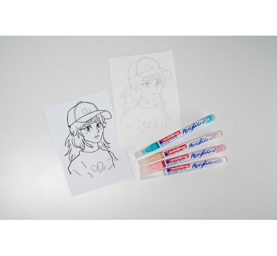 edding Creatieve set "Manga