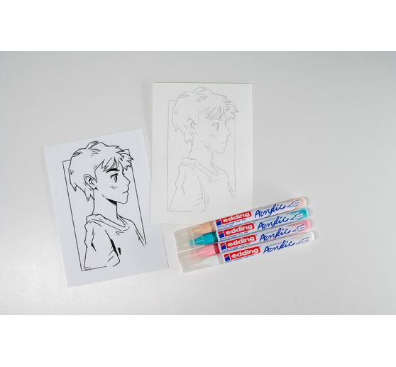 edding Creatieve set "Manga