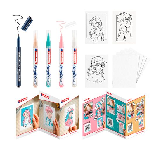 edding Creatieve set "Manga