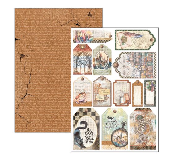 Papier-Set "Wizard Academy"