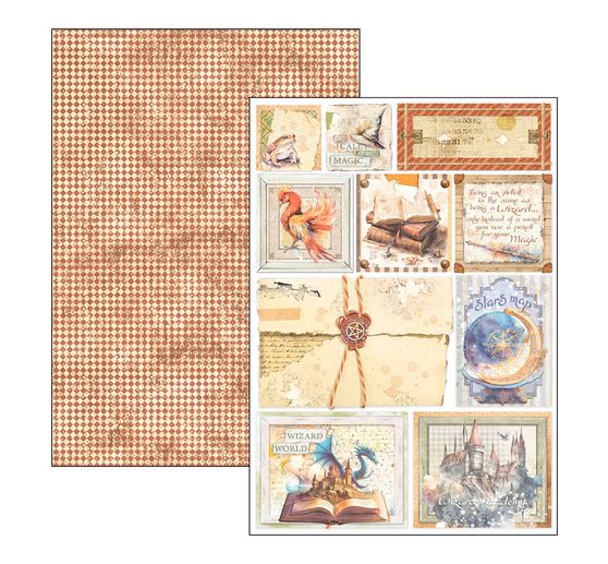 Papier-Set "Wizard Academy"