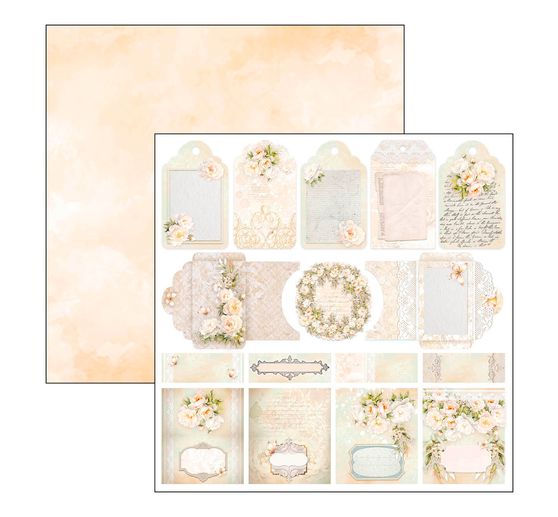Scrapbook paper "Always & Forever"