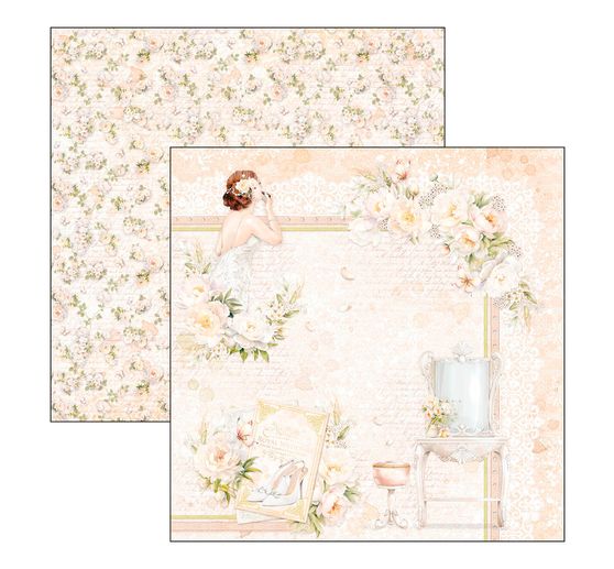 Scrapbook paper "Always & Forever"