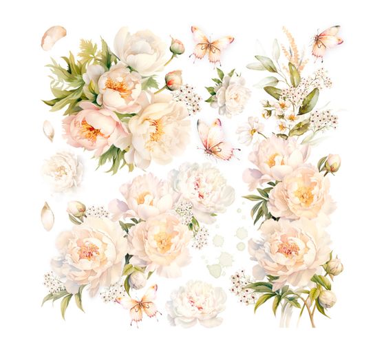 Papier vitrail à motifs « Always & Forever »