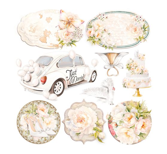 Papier vitrail à motifs « Always & Forever »