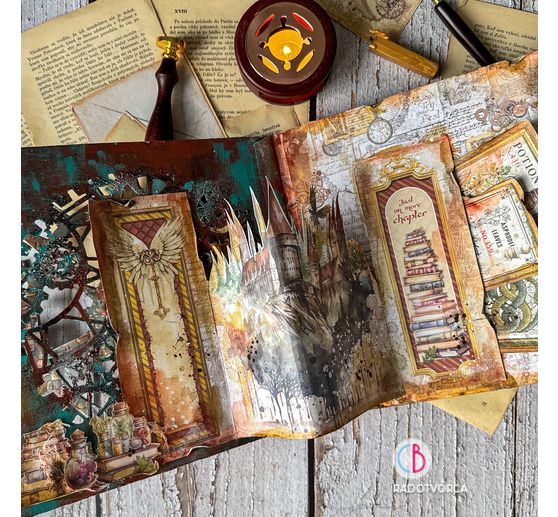 Papier-Set "Wizard Academy"