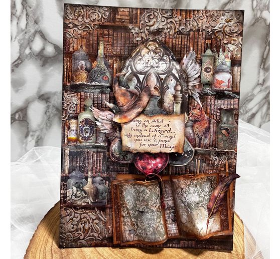 Papier-Set "Wizard Academy"