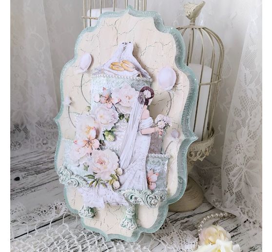 Papier vitrail à motifs « Always & Forever »