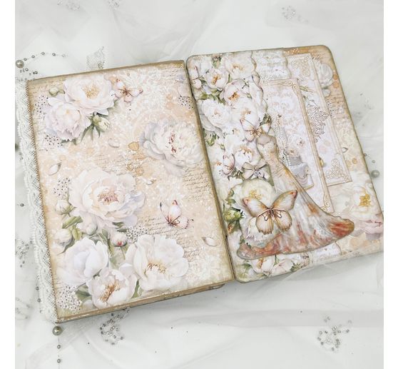 Papier vitrail à motifs « Always & Forever »