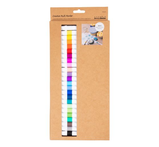 Creative Multi Marker, 24 colours