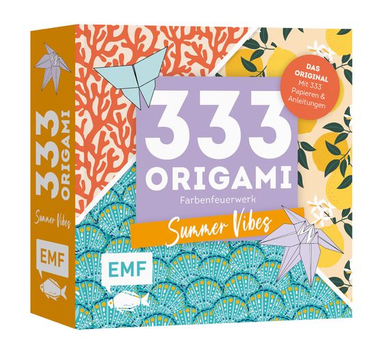 Livre « 333 Origami - Farbenfeuerwerk: Summer Vibes »