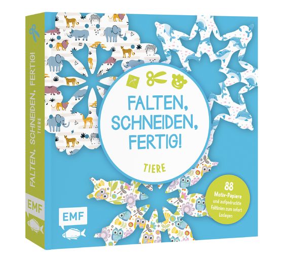 Boek "Bastelblock: Falten, Schneiden, fertig! - Tiere"