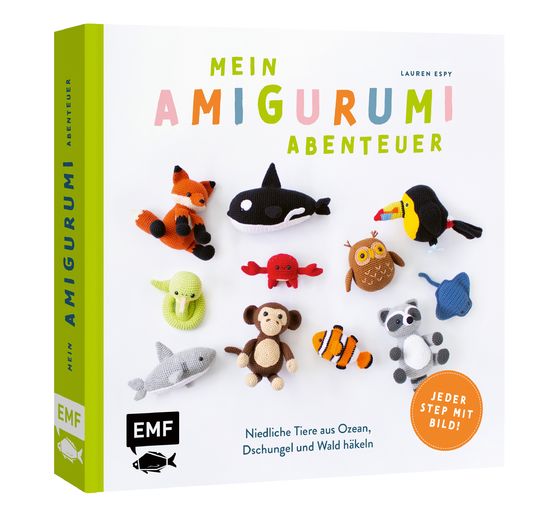 Livre « Mein Amigurumi-Abenteuer - Tiere häkeln »