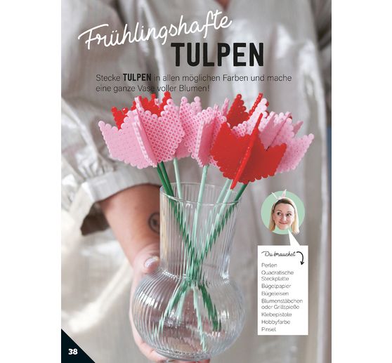 Livre « Kreativ mit Karin: Bügelperlen-Spaß »