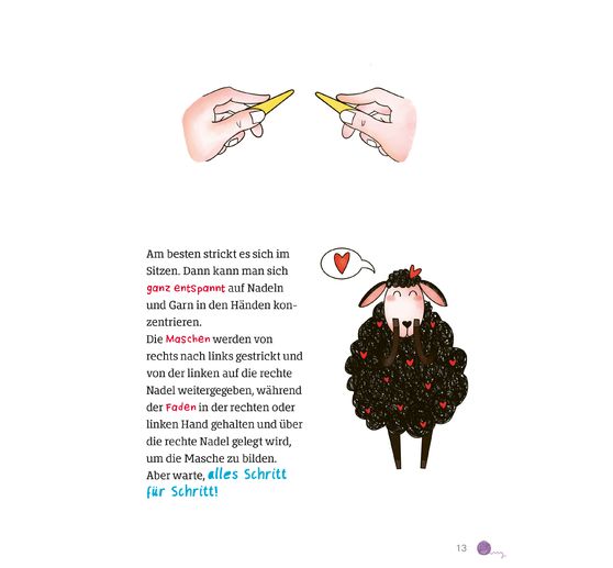 Livre « Mein erstes Strickbuch »
