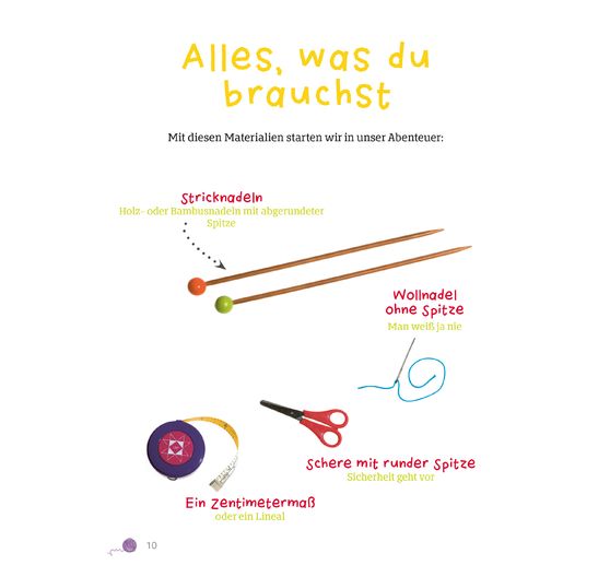 Livre « Mein erstes Strickbuch »
