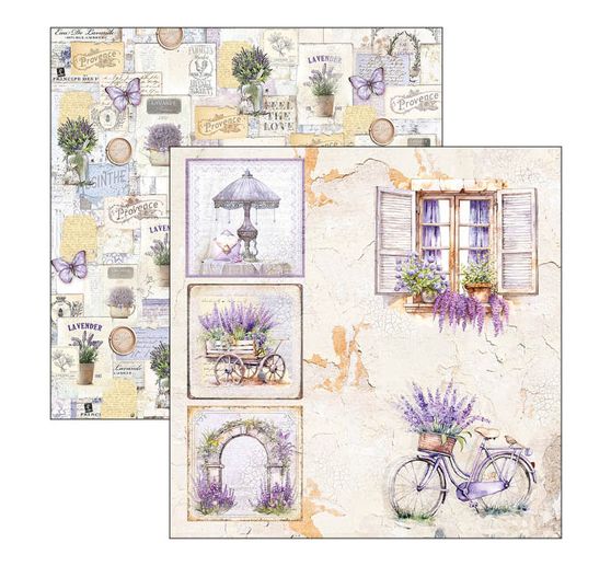 Scrapbook papier "Morning in Provence"