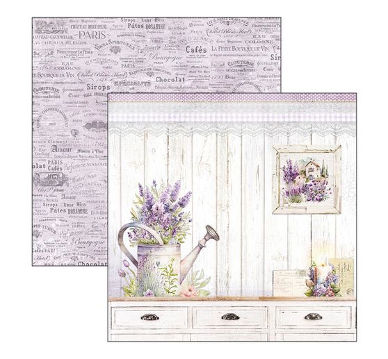 Scrapbook papier "Morning in Provence"
