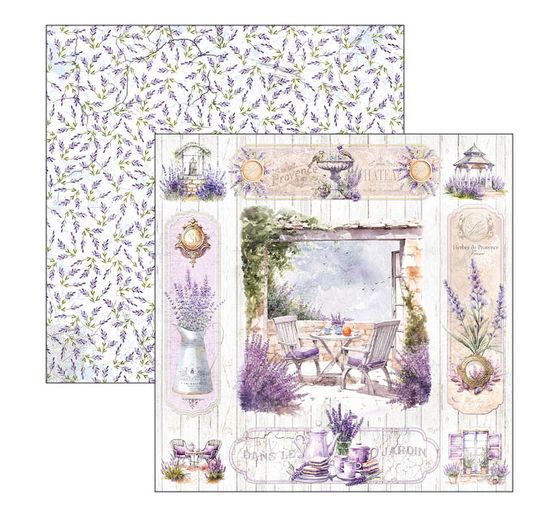 Scrapbook papier "Morning in Provence"