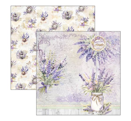 Scrapbook papier "Morning in Provence"