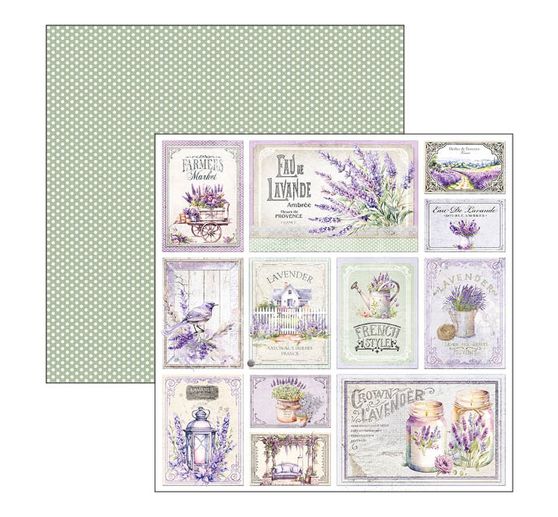 Scrapbook papier "Morning in Provence"