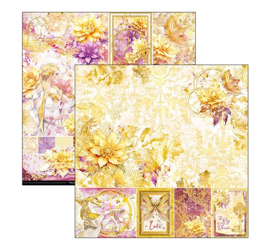 Scrapbook paper "Ethereal"