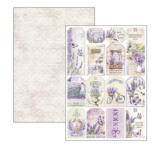 Papier set "Morning in Provence"