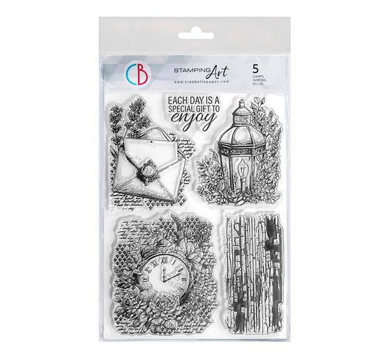 Siliconen stempel "Morning in Provence", Lavender Whispers
