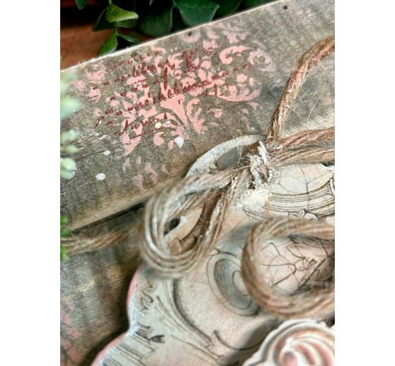 Stencil "Brocante Antiques - Mannequin"