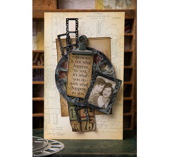Sizzix Thinlits Stanzschablone "Picture Show by Tim Holtz"