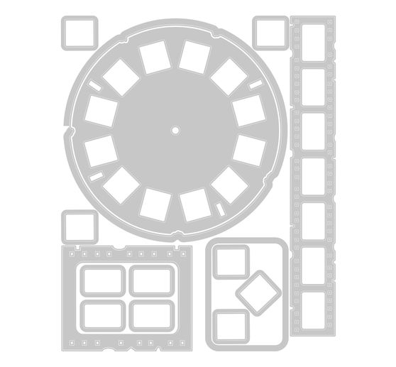 Sizzix Thinlits Stanzschablone "Picture Show by Tim Holtz"