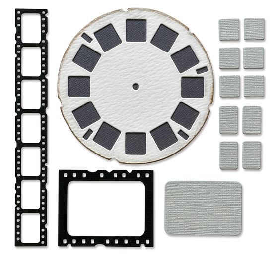 Sizzix Thinlits Stanzschablone "Picture Show by Tim Holtz"