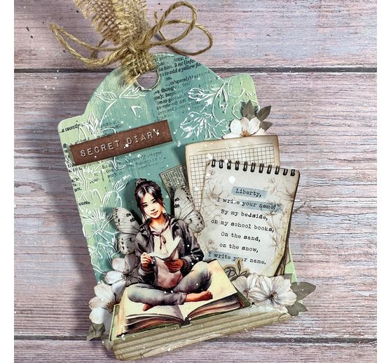 Scrapbook block "Secret Diary"