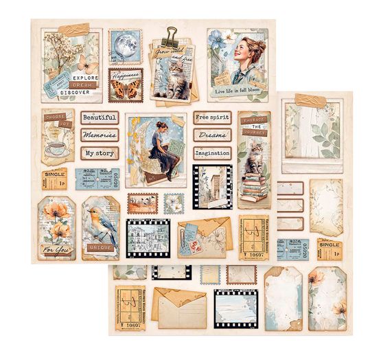Scrapbook block "Secret Diary"