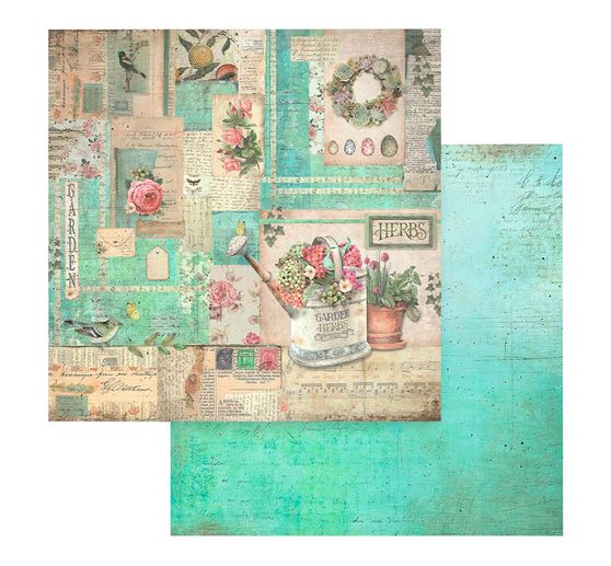 Scrapbooking Pad « Garden »