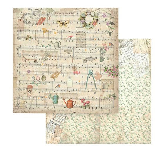 Scrapbooking Pad « Garden »