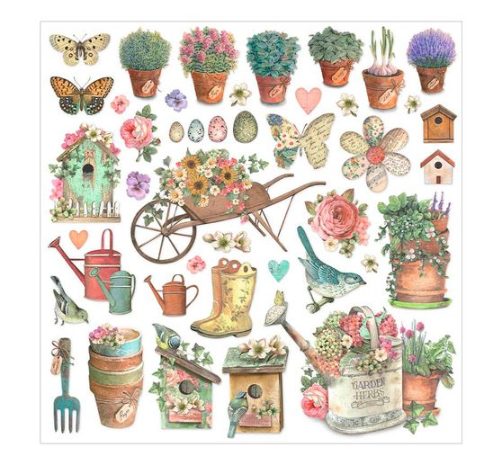 Scrapbooking Pad « Garden »