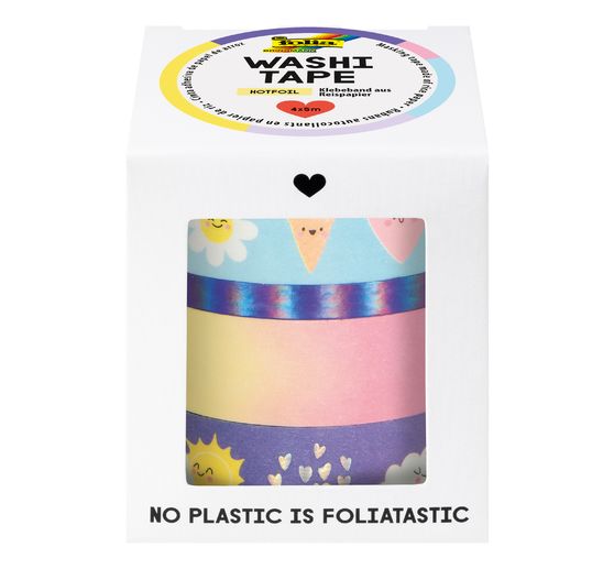 Washi Tape Set "Hot Foil Sunnyside"