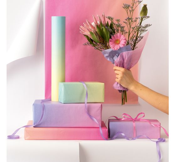 Assortiment de papiers de soie « Shades of Rainbow »