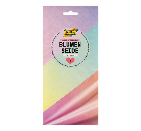 Assortiment de papiers de soie « Shades of Rainbow »