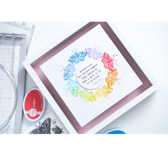 Sizzix Clear Stamps Set "Nature Butterflies"