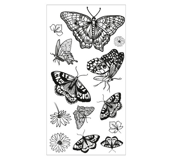 Sizzix Clear Stamps Set "Nature Butterflies"