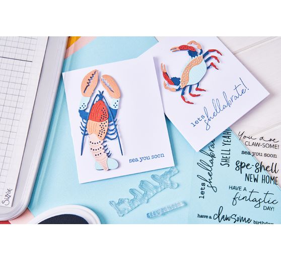 Sizzix Thinlits Punching template "Ocean Medley"