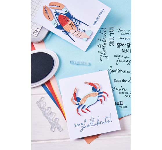 Sizzix Thinlits Punching template "Ocean Medley"