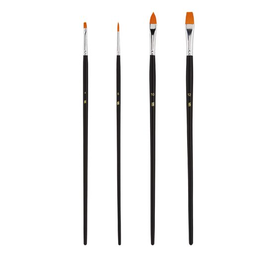 VBS Acryl penseel, set van 4